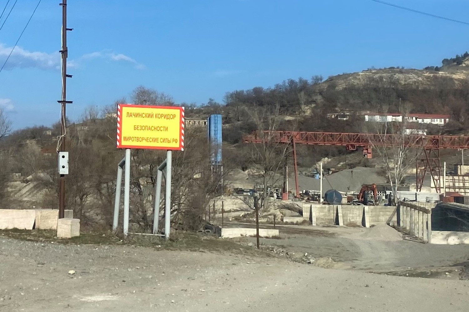 The Lachin corridor. Photo: Ani Avetsiyan/OC Media.