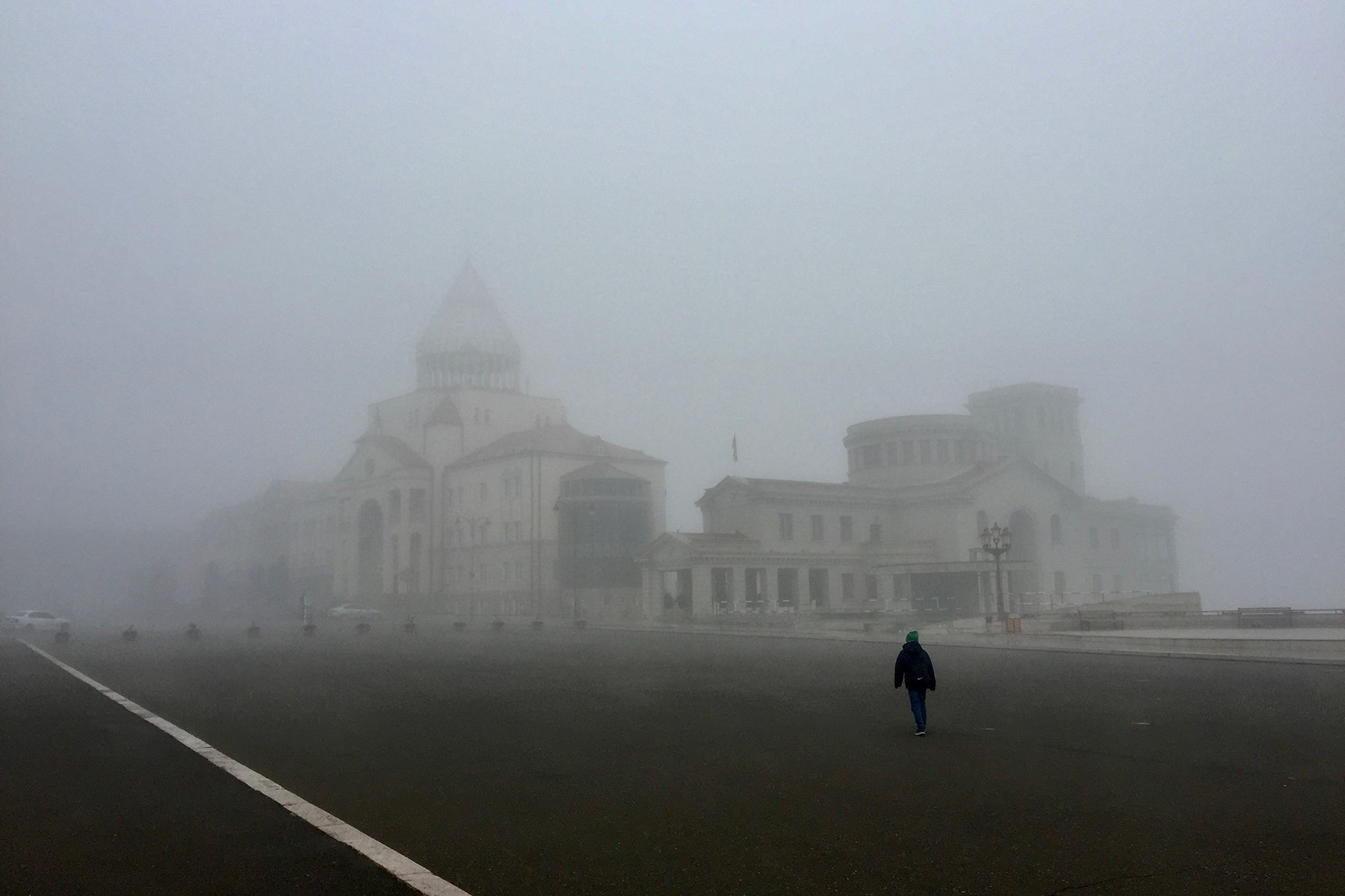 Renaissance Square in Stepanakert. Photo: Marut Vanyan/OC Media.