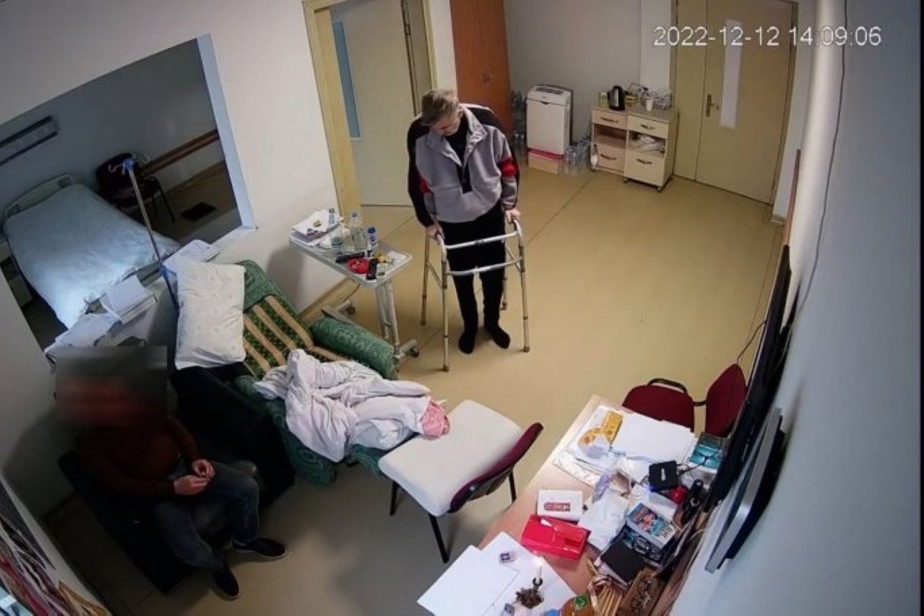 A still from the video released the by State Penitentiary Service. 