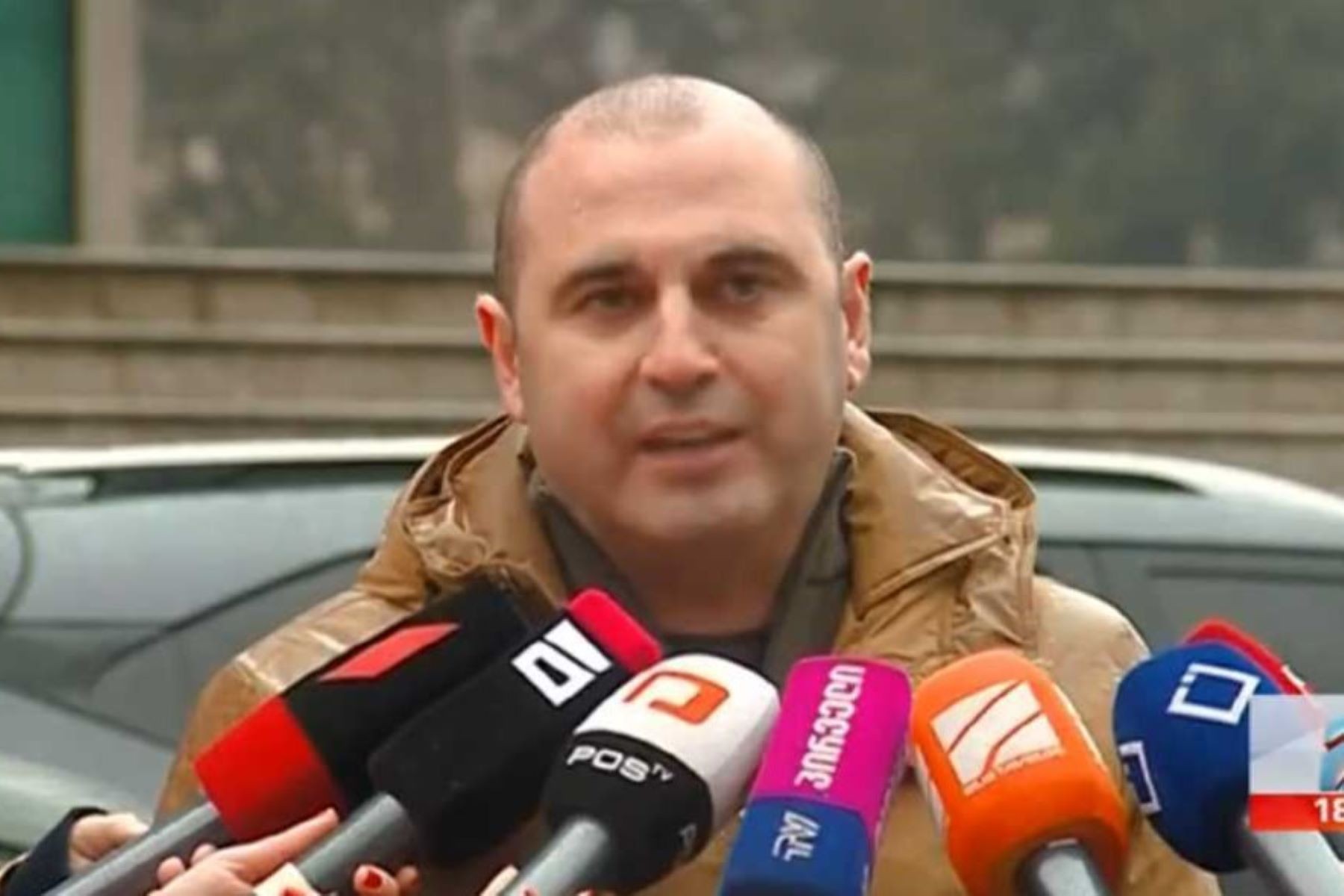 Screenshot from Rustavi 2
