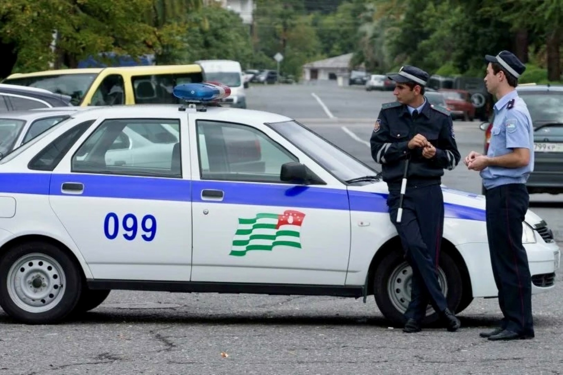 Traffic police in Abkhazia. Photo: Dzen.ru