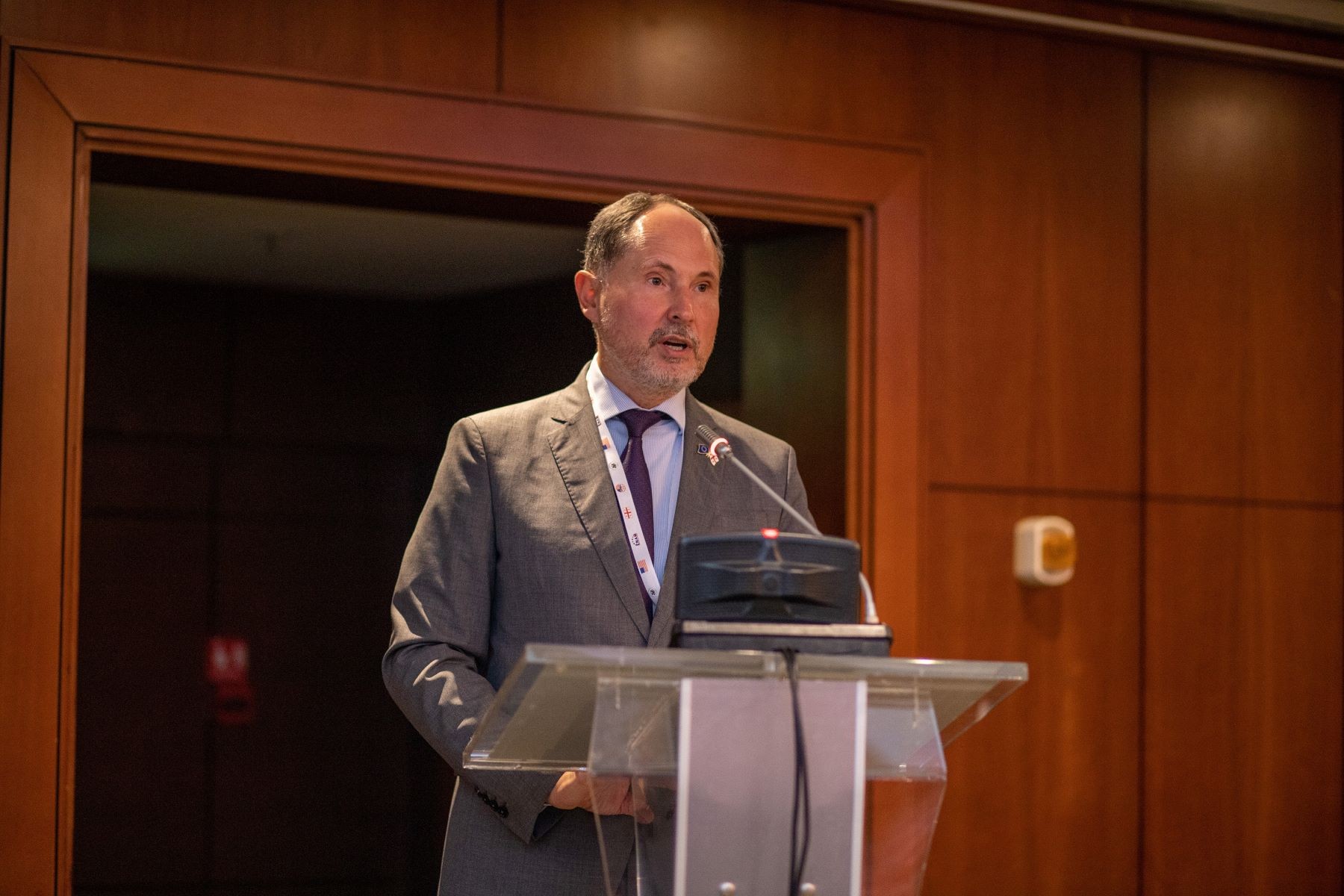 The EU’s Ambassador Paweł Herczyński. Official photo.