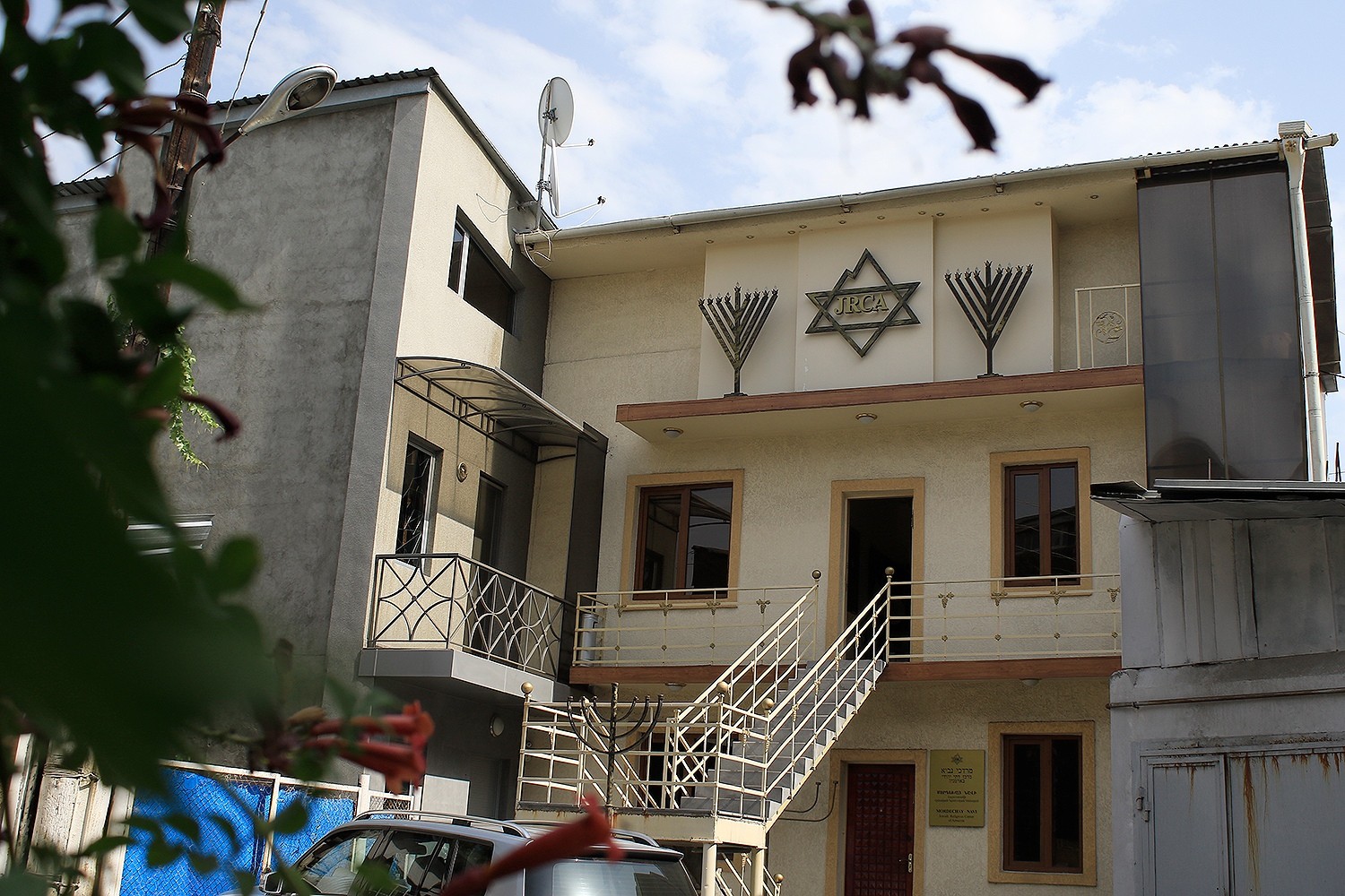 The Mordechai Navi Synagogue in Yerevan. Image via ChaiKhana.