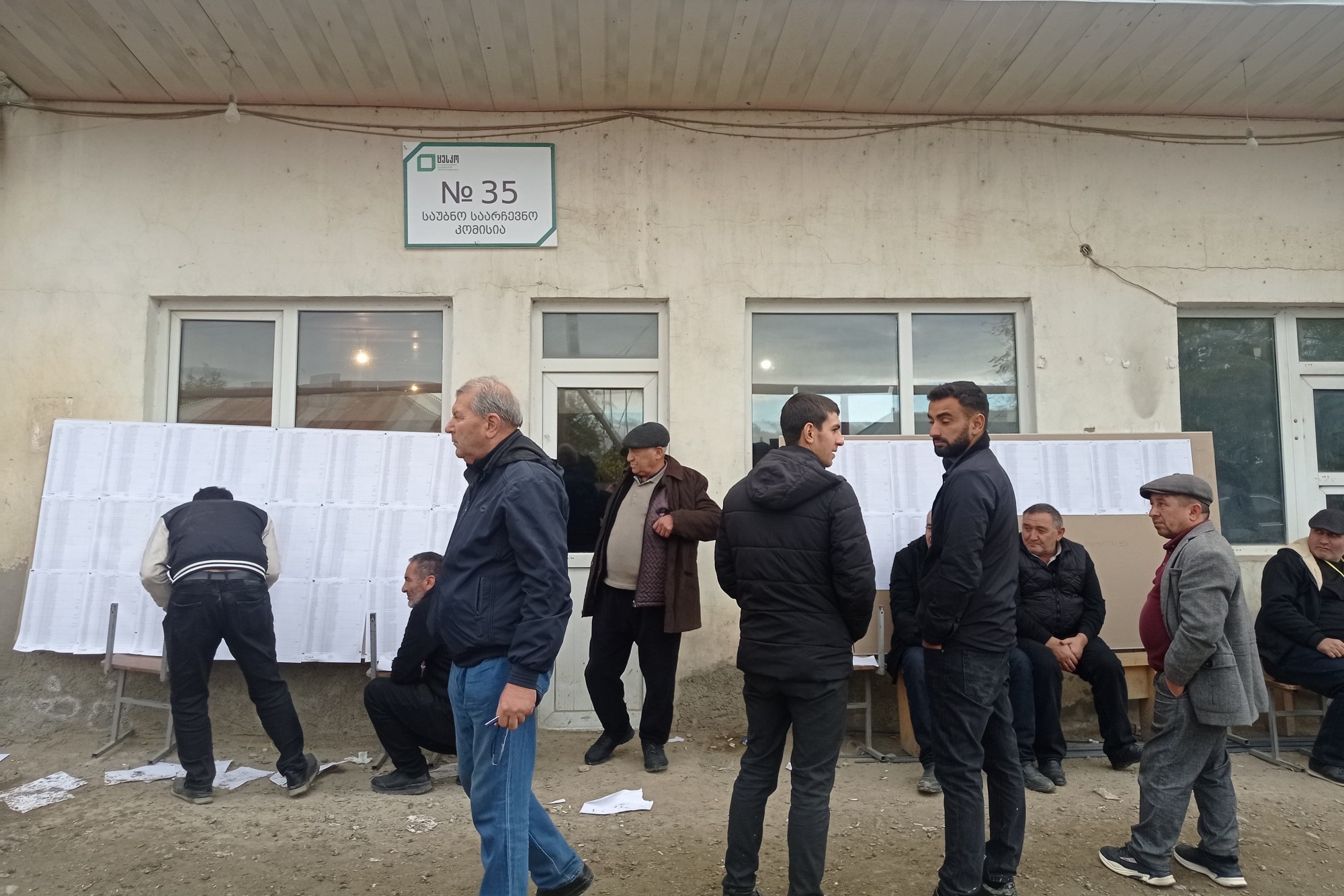 Polling station No. 35, Iormughanlo. Photo: Aytan Farhadova/OC Media. 