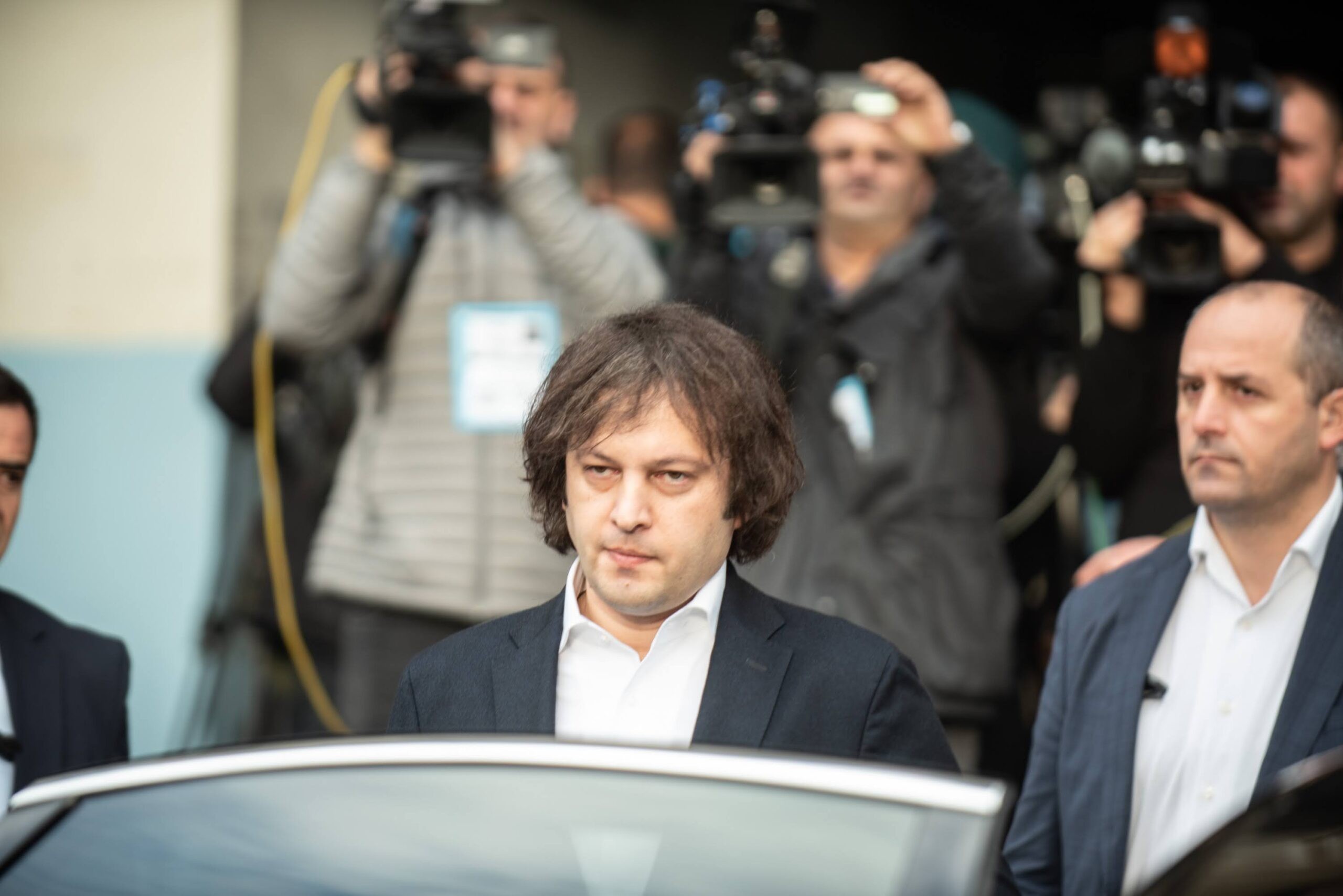 Irakli Kobakhidze. Photo: Mariam Nikuradze/OC Media. 