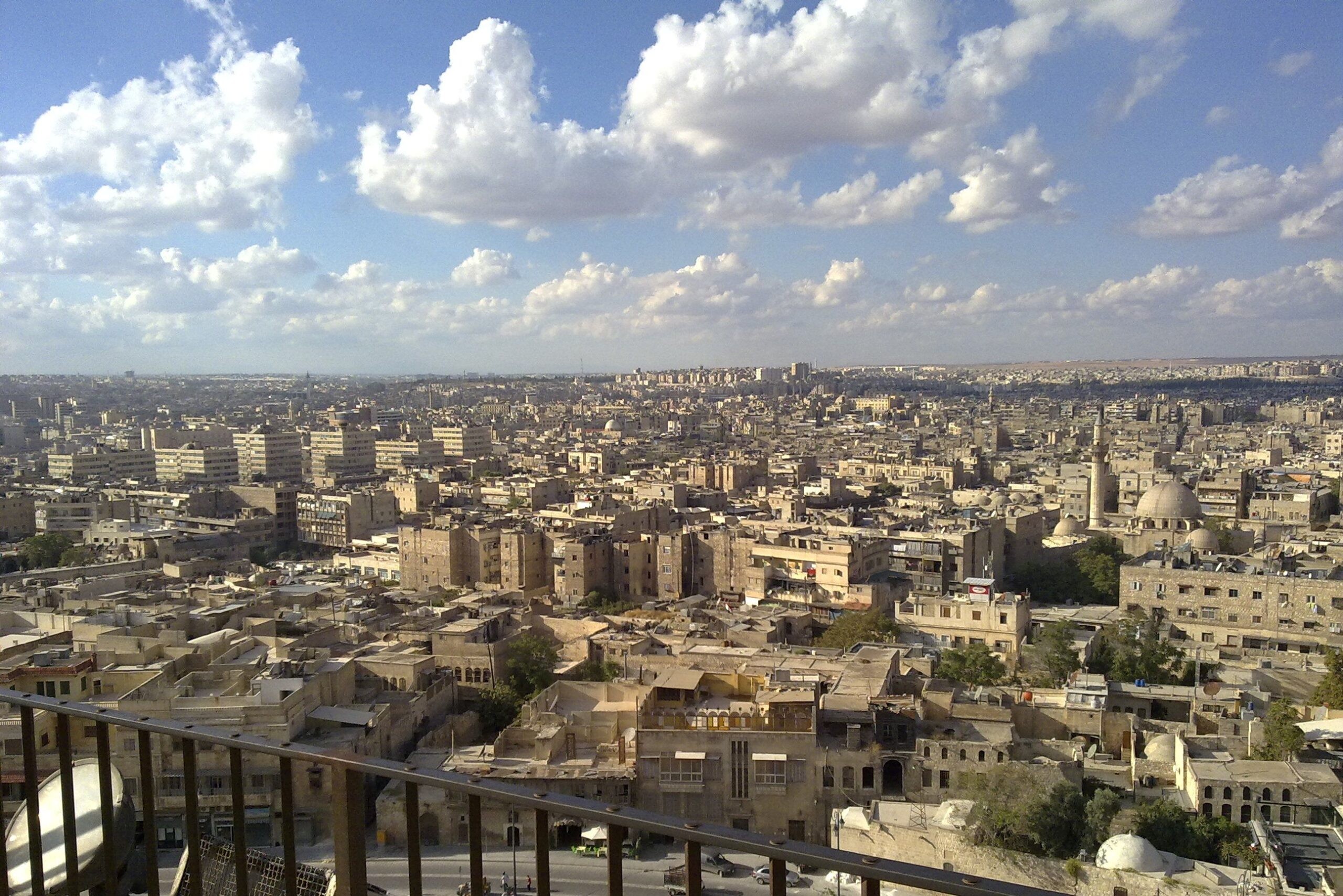 The city of Aleppo, northwestern Syria. Via Wikimedia.