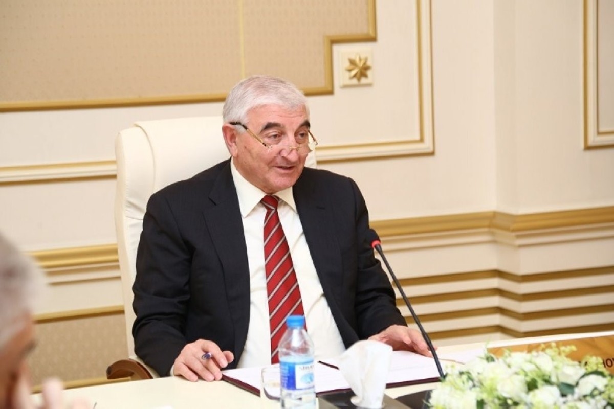 Mazahir Panahov, chair of the Azerbaijani Central Election Commission. 