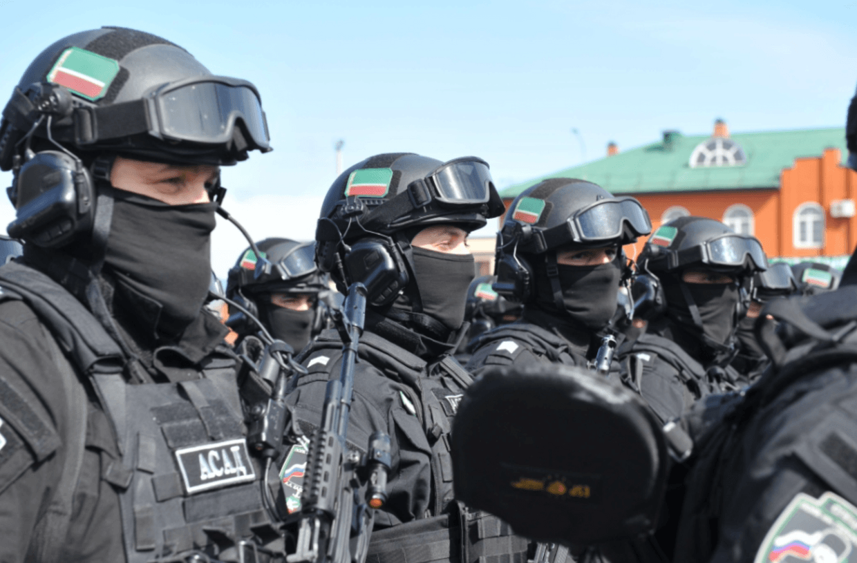 Chechen police. Photo: Grozny-inform.ru