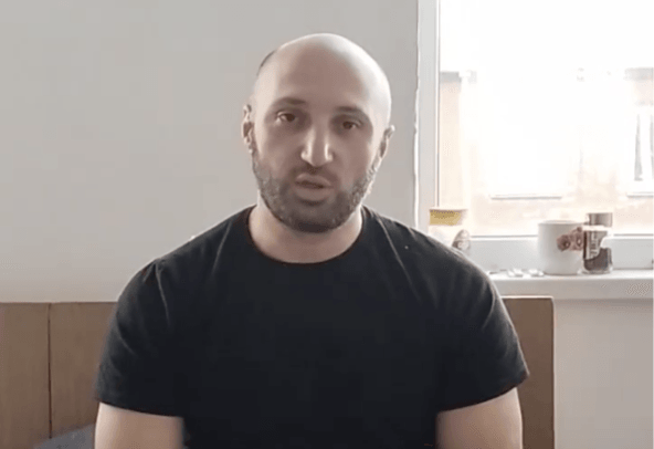 Ruslan Arazov. Photo: screengrab from social media.