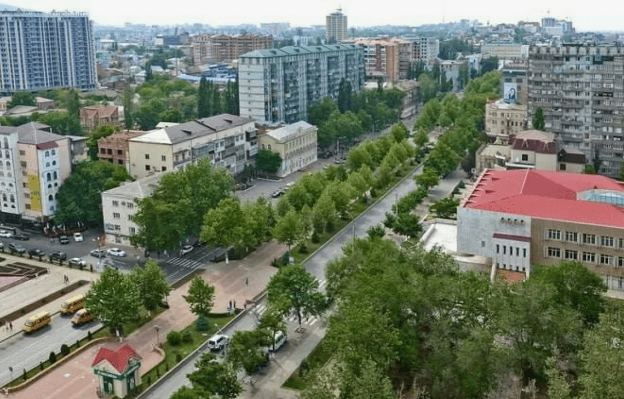 Gamzatov Avenue. Photo: RIA Daghestan