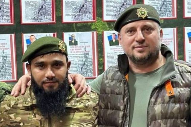 Zelimkhan Batukaev and Apti Alaudinov. Photo: social media.
