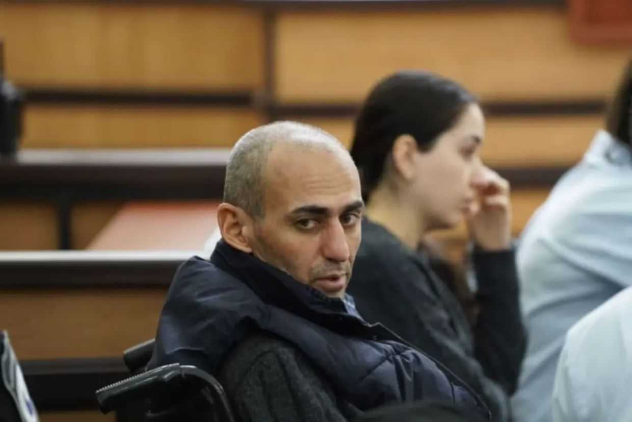 Afgan Sadigov in court in Tbilisi. Photo: Mindia Gabadadze/Publika.