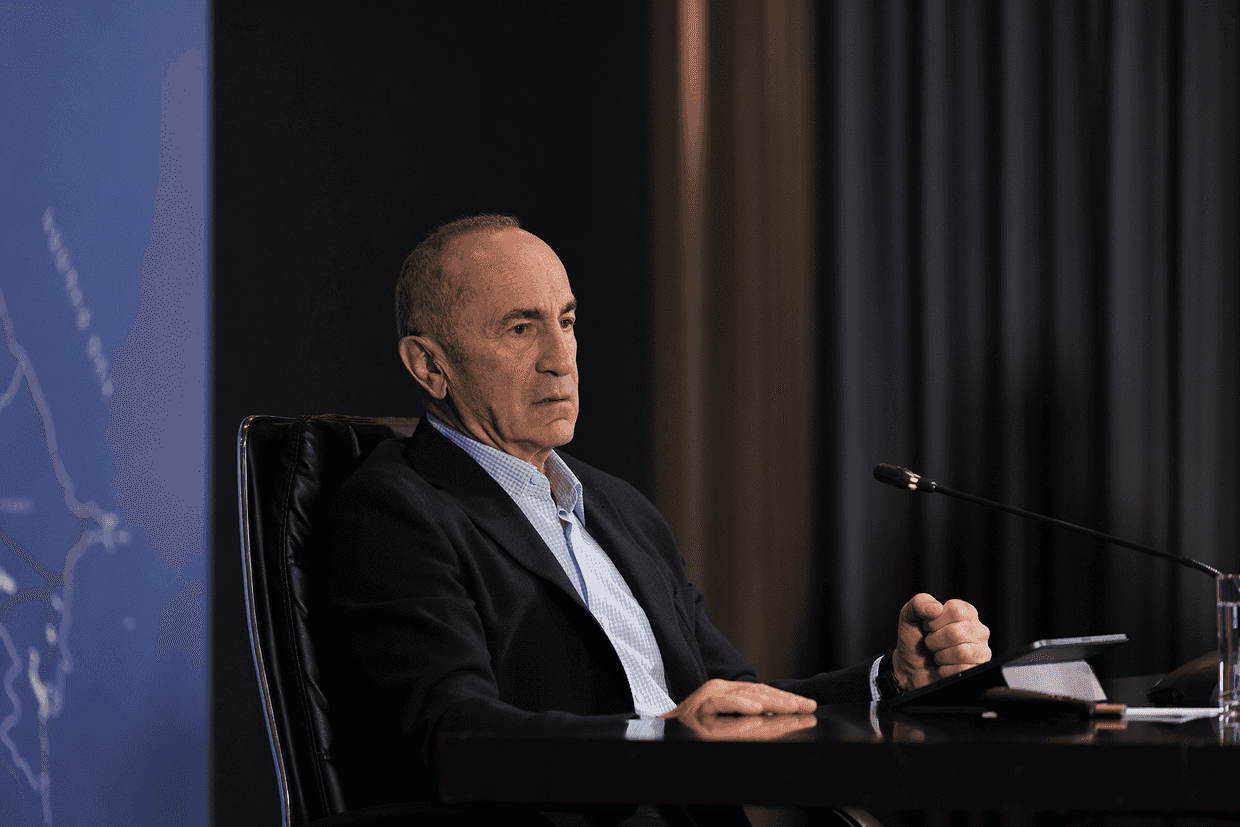 Robert Kocharyan, Armenia’s second president. Photo via social media.