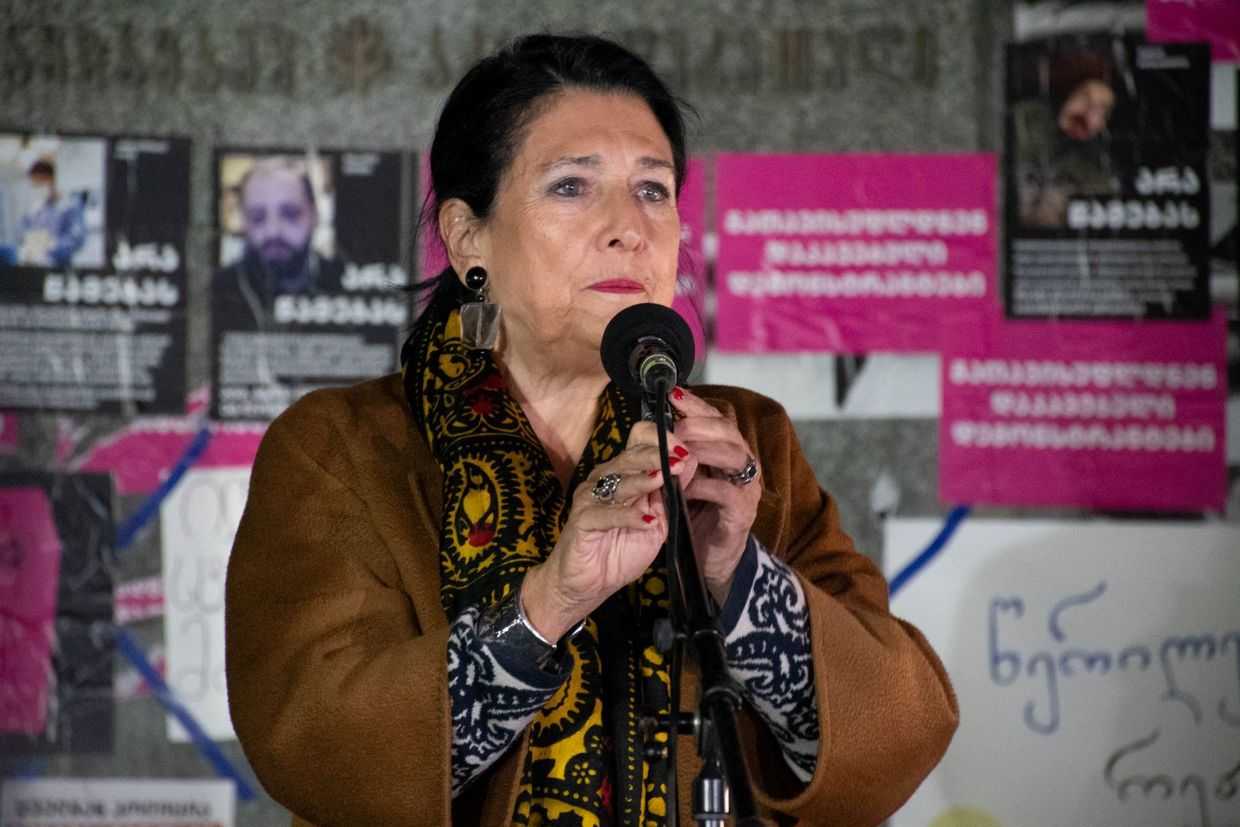 Salome Zourabichvili. Photo: Mariam Nikuradze/OC Media.