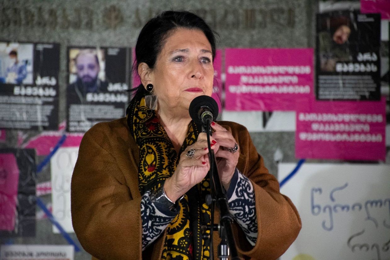 Salome Zourabichvili. Photo: Mariam Nikuradze/OC Media.