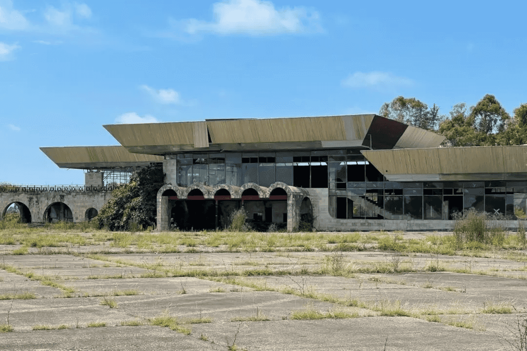 Sukhumi airport in 2021. Image via FourSquare