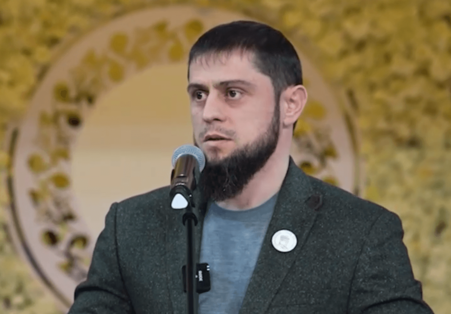 Akhmed Dudaev. Screengrab from social media.