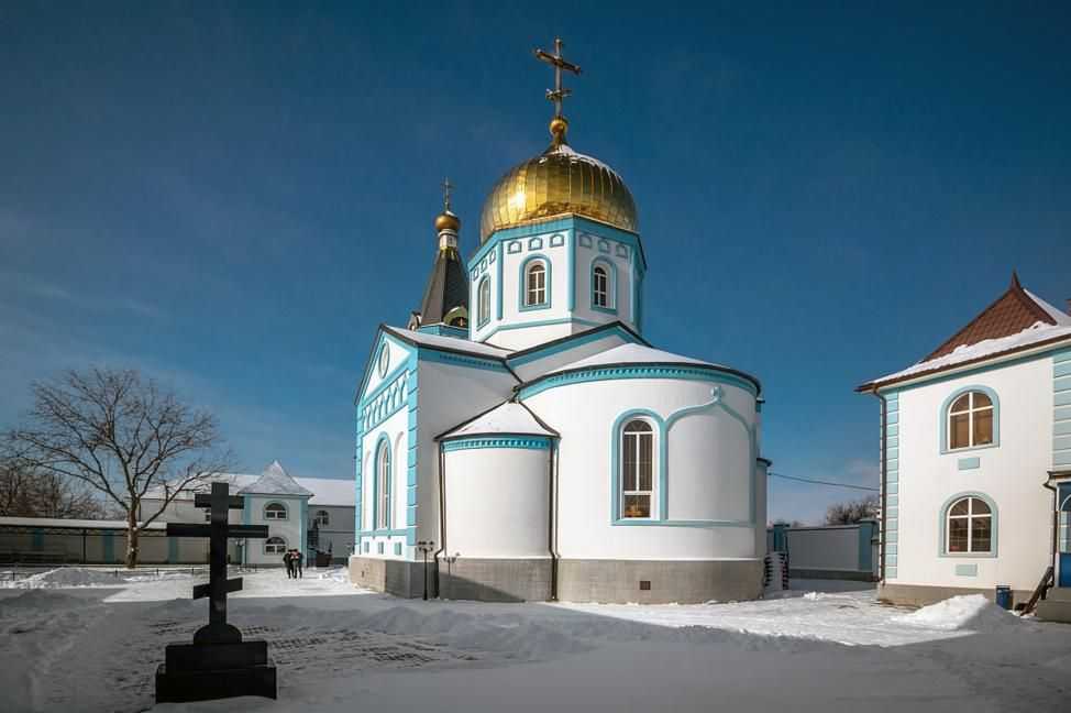 Orthodox Church of the Protection of the Holy Virgin Mary in the town of Sunzha. Photo: TASS.
