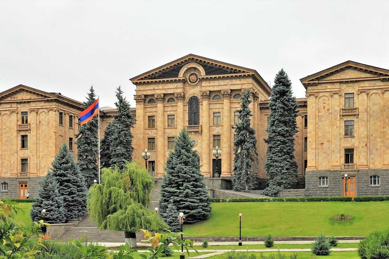 The Armenian Parliament in Yerevan. Photo: Wikimedia commons.
