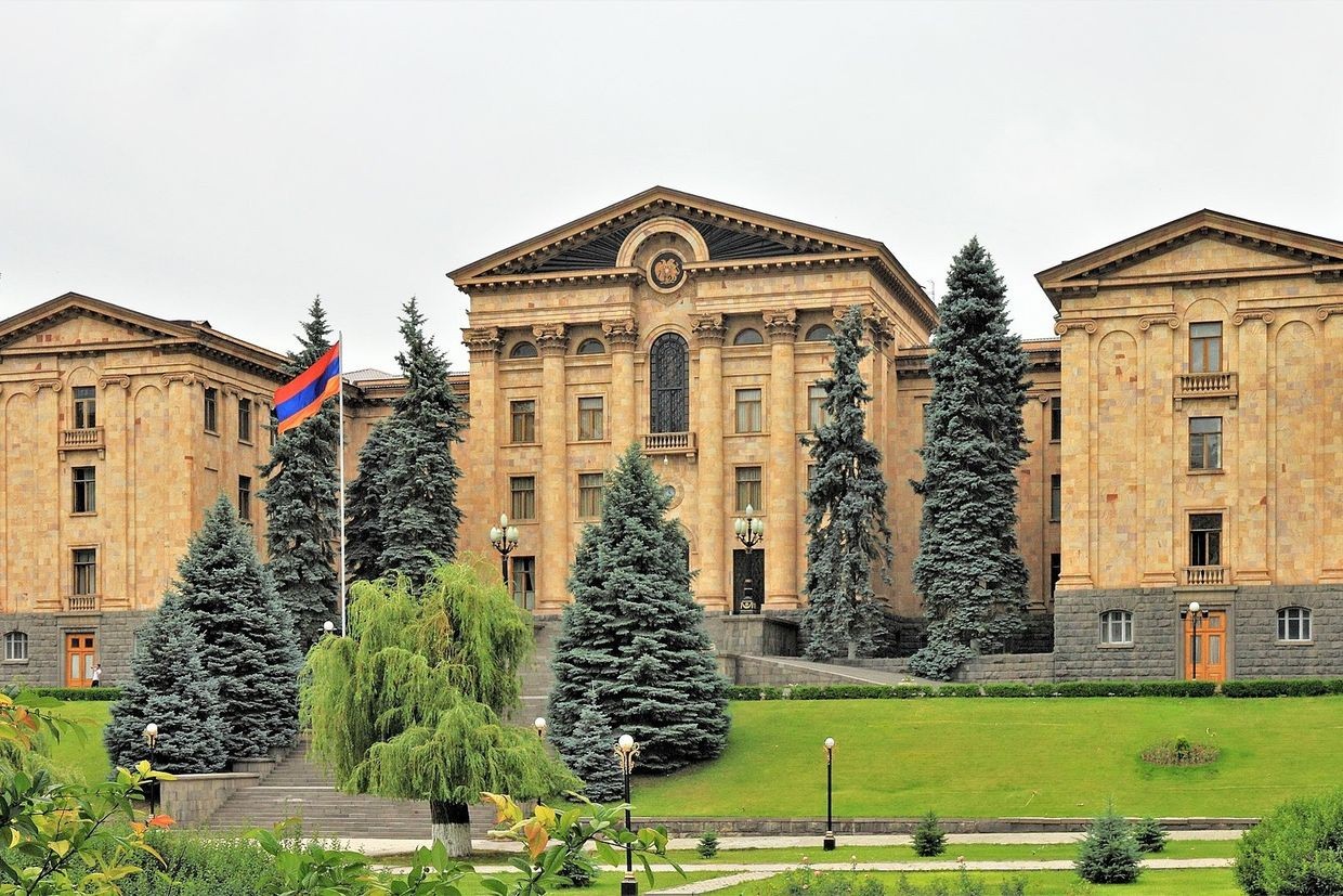 The Armenian Parliament in Yerevan. Photo: Wikimedia commons.