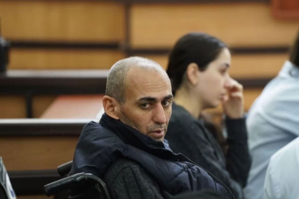 Afgan Sadigov in court in Tbilisi. Photo: Mindia Gabadadze/Publika.