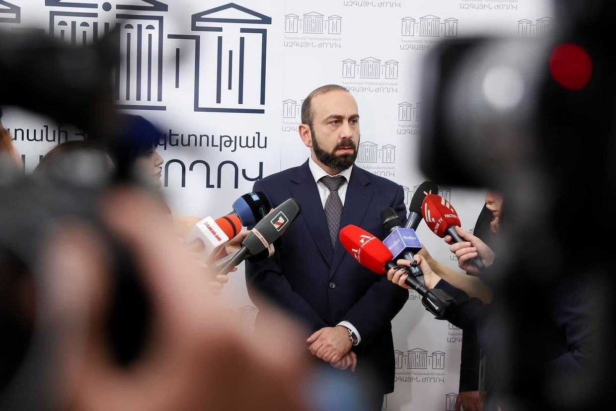 Armenian Foreign Minister Ararat Mirzoyan. Official photo.
