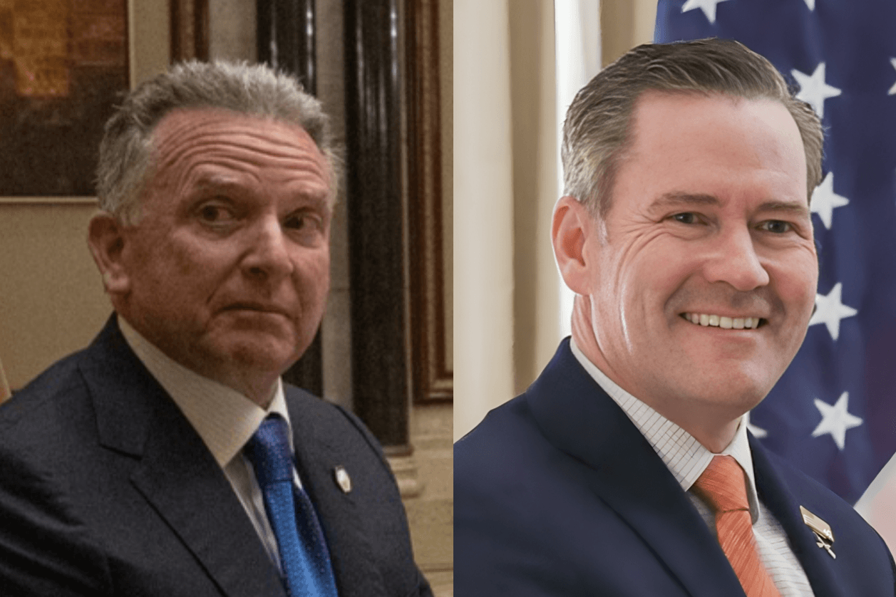 Special envoy Steve Witkoff (left) and US National Security Advisor Mike Waltz (right).