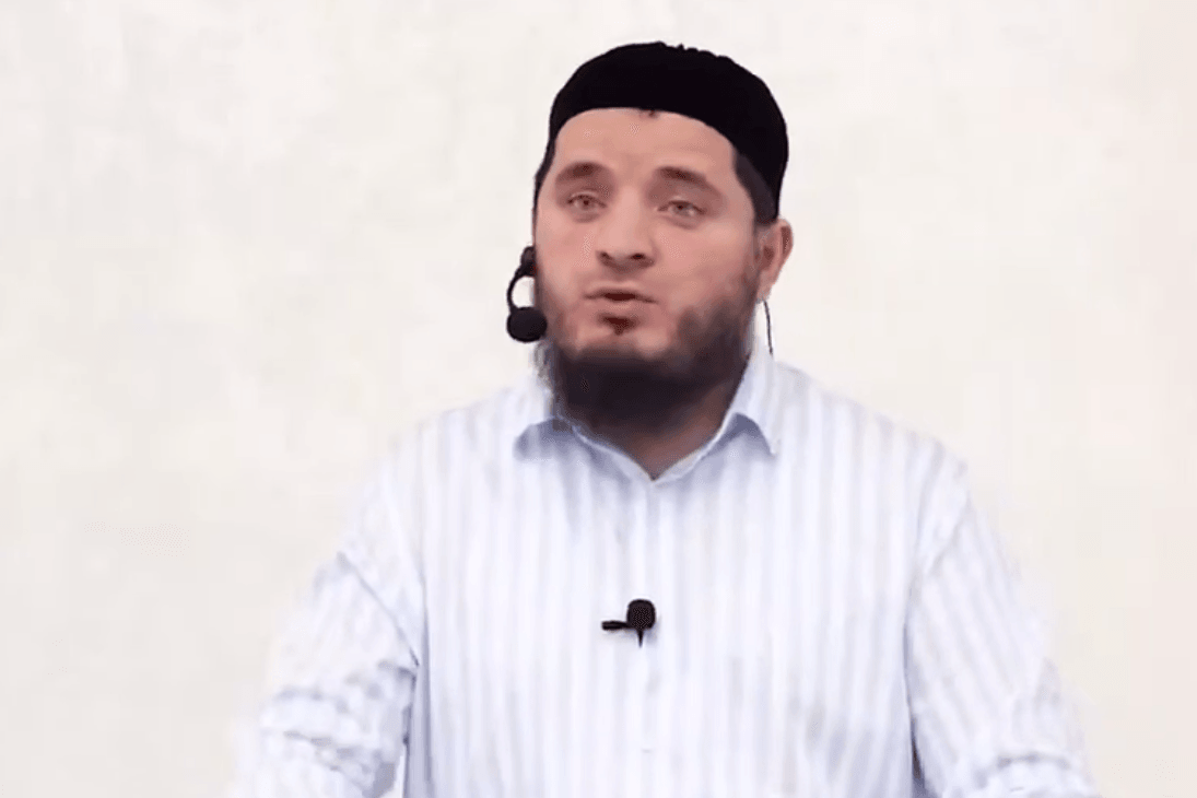 Muhammad Tamaskhanov. Screengrab from video.