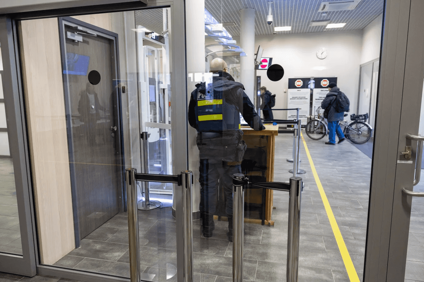 Border guard station in Narva. Photo: Tairo Lutter.