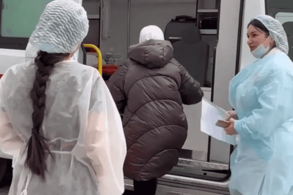 The medical workers in Ingushetia. Photo: officials