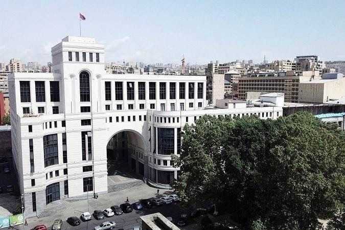 Armenian Foreign Ministry. Official photo.