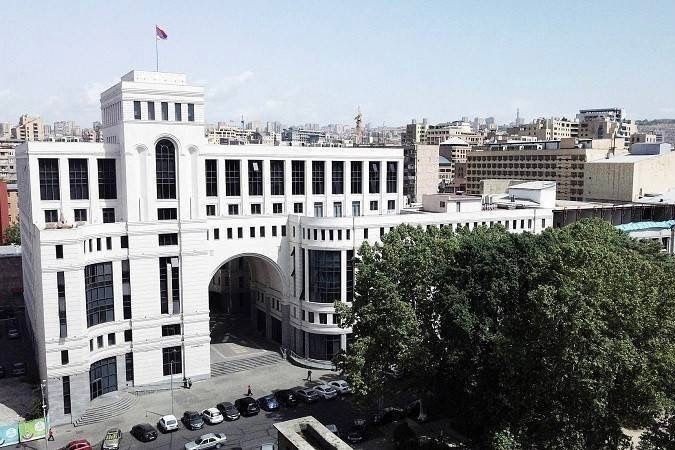 Armenian Foreign Ministry. Official photo.