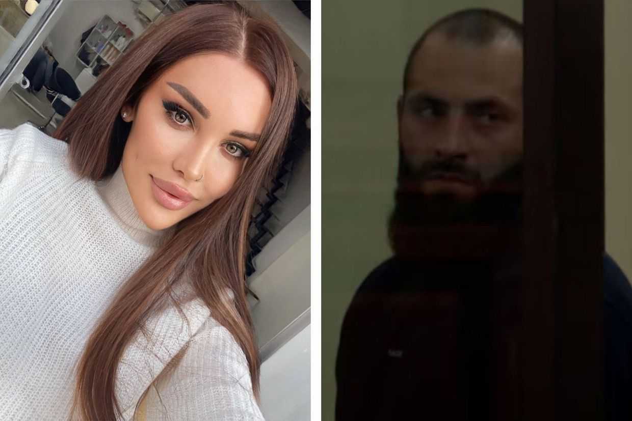 Kesaria Abramidze (left) and Beka Jaiani (right). Photos via RFE/RL and social media.