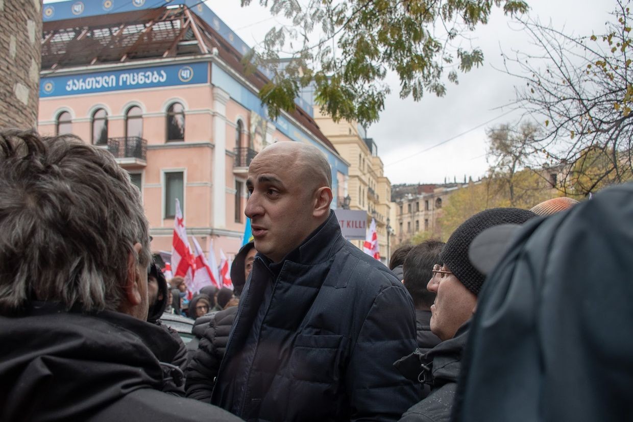 Nika Melia. Photo: Mariam Nikuradze/OC Media.