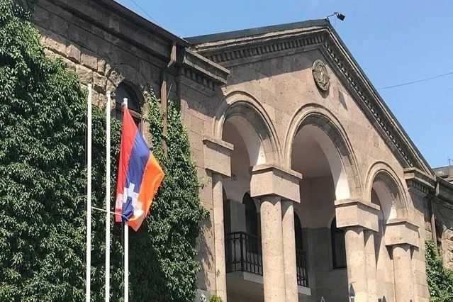The office of the Representation of Artsakh in Armenia. Photo via Facebook.