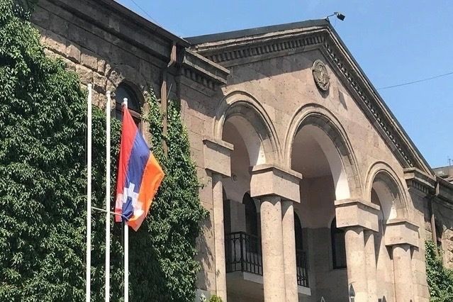 The office of the Representation of Artsakh in Armenia. Photo via Facebook.