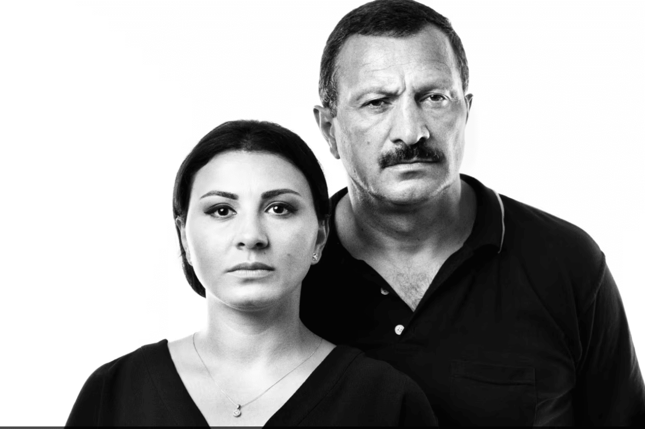 Tofig Yagublu and his daughter Nigar Hazi. Photo: Jahangir Yusif. 
