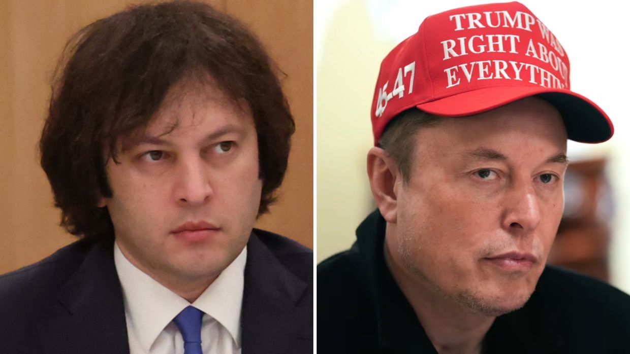 Irakli Kobakhidze and Elon Musk