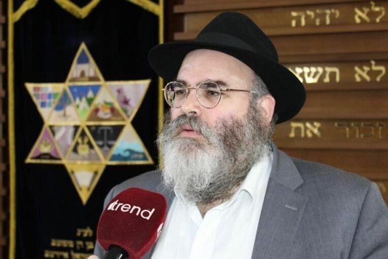Azerbaijani rabbi Shneor Segal. Photo: Aze.media.