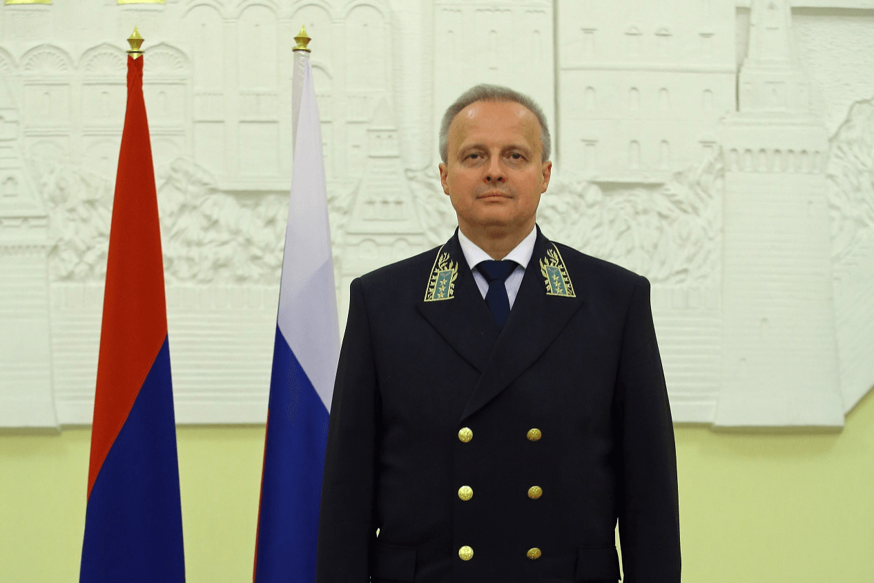 Russian Ambassador to Armenia Sergei Kopyrkin. Official photo.