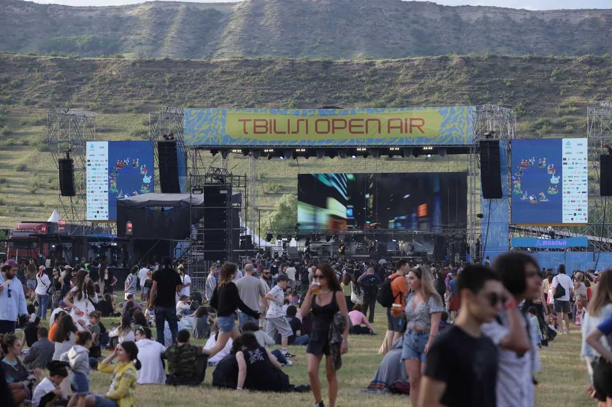 Tbilisi Open Air in 2024. Photo via social media.