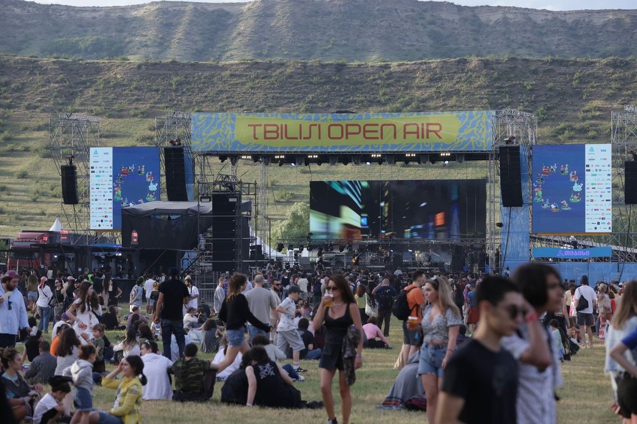 Tbilisi Open Air in 2024. Photo via social media.