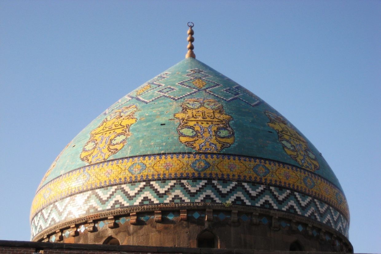 The dome of the Blue Mosque in Yerevan. Photo: Armenia Weekly.