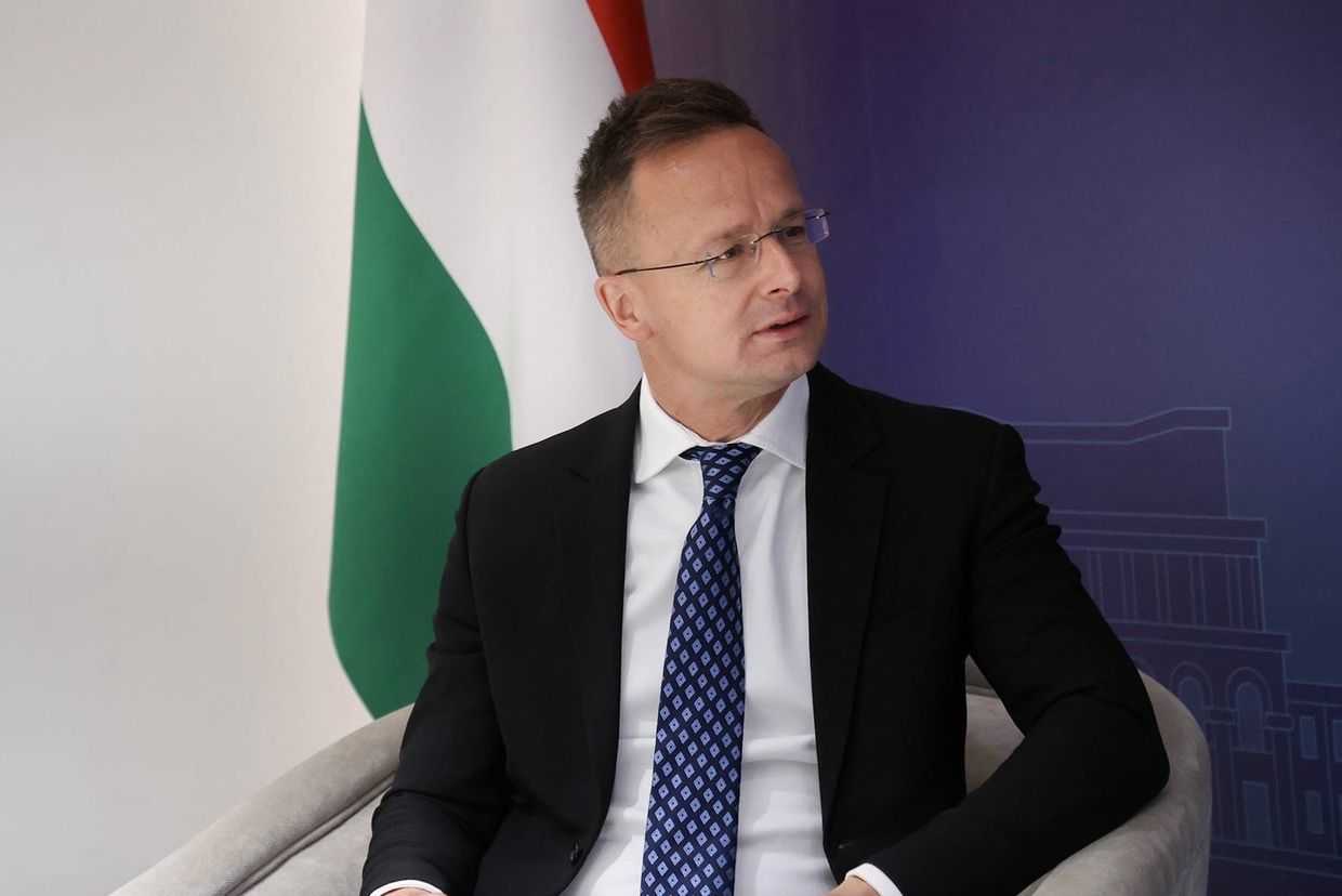 Hungarian Foreign Minister Péter Szijjártó. Official photo.