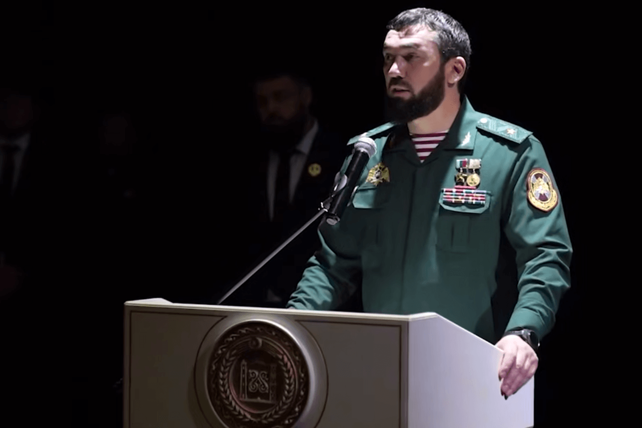 Magomed Daudov, Screengrab from video.