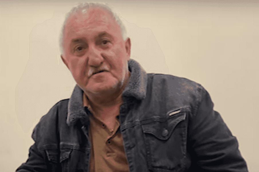 Ethnic Georgian Russian citizen Otari Kobakhidze in a screenshot of his apology video. Abkhazia’s State Security Service (SGB).