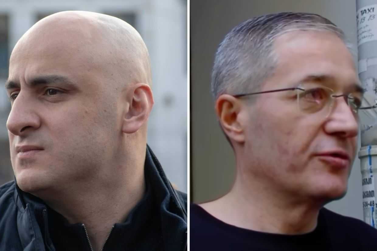 Nika Melia and Givi Targamadze.