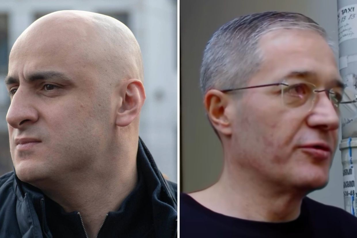 Nika Melia and Givi Targamadze.