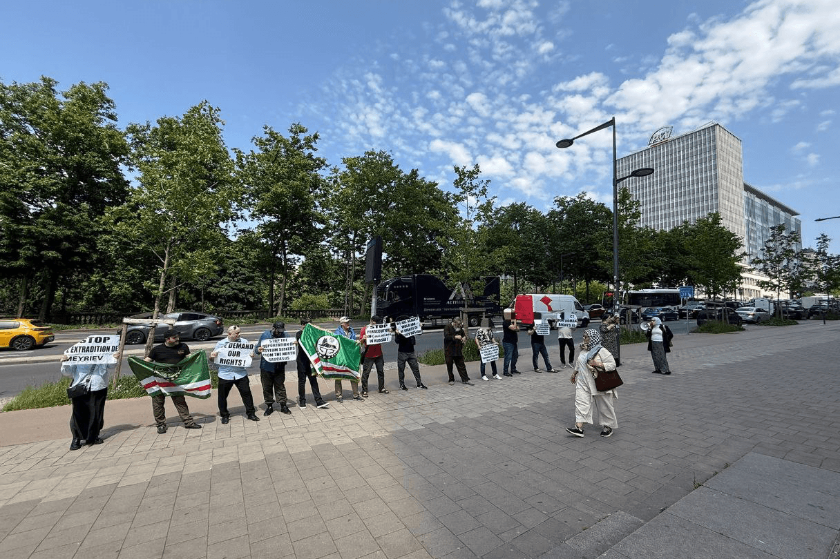 The rally in Brussels. Photo: personal archive.