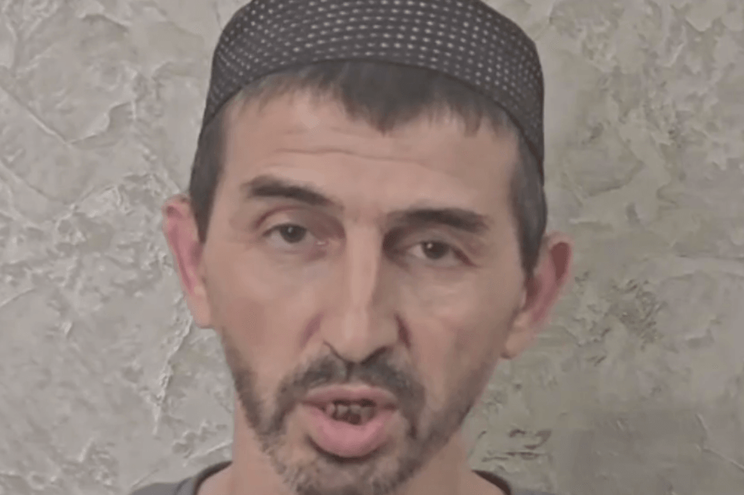 Muslim Temirbulatov. Screengrab from video. 